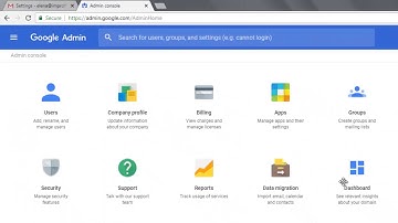 Enable email and contacts migration in Google Workspace