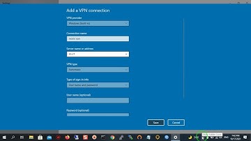 How to Setup the VPN Connection on Windows 10 by Mikrotik(MH)