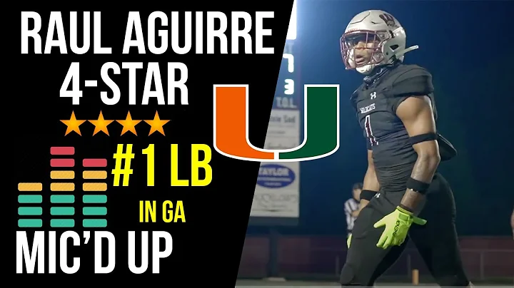 MIAMI COMMIT #1 LINEBACKER IN THE STATE !!! POPO W...