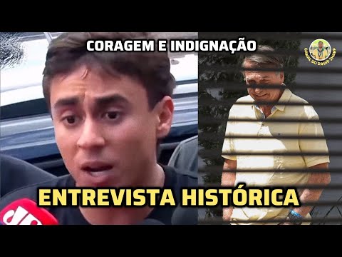 Por Bolsonaro, Nikolas Ferreira DESAFIA a “democracia relativa” do Brasil