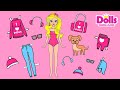 NEW COMPILATION MY FAVORITE PAPER DOLLS DOLLHOUSES