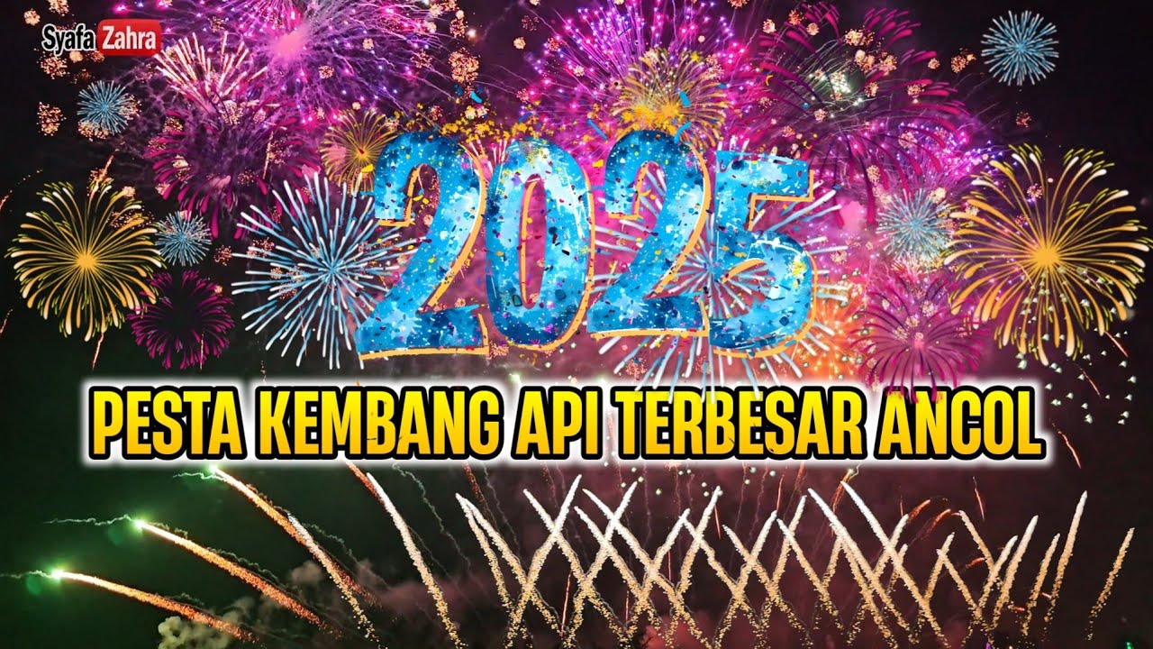 PESTA KEMBANG API ANCOL 2025 🎉 Musical Fireworks 2025
