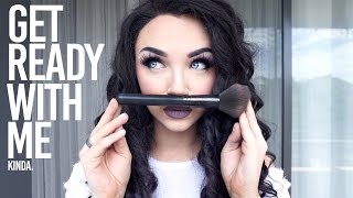 Get Ready With Me / Casual Chit Chat + Makeup Talk Through
