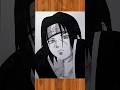 Desenhando Itachi uchiha #itachi #itachiuchiha #naruto #art