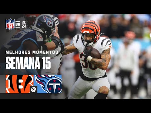 Cincinnati Bengals vs Tennessee Titans  Melhores Momentos  NFL 2024