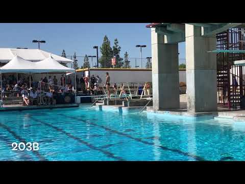 CA State High School Diving Championships Collin Brownell Jim Elliot Christian High School