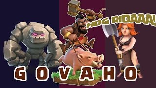 Town Hall 9 (TH9) Govaho 🔥Attack strategy🔥 🔵 Clash of Clans🔵 screenshot 4