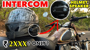 HELMET INTERCOM AND SPEAKER SETUP FOR THE UPCOMING RIDE | EDYELL C9 UNBOXING AND REVIEW