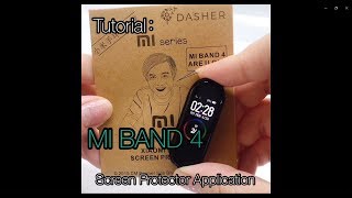 [TUTORIAL] Xiaomi Mi Band 4 - Screen Protector Application screenshot 3