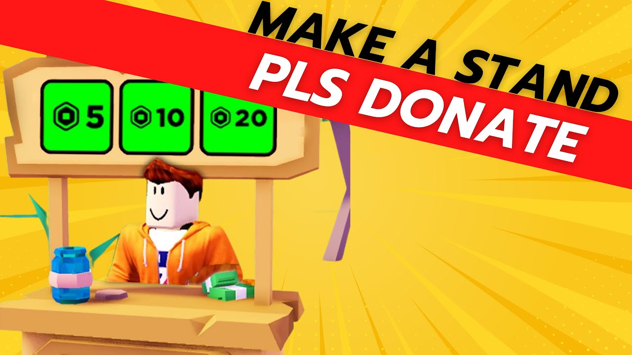 Best Sales Pitches/ Stand Ideas in pls Donate! Donation username: EdiB, pls donate tutorial