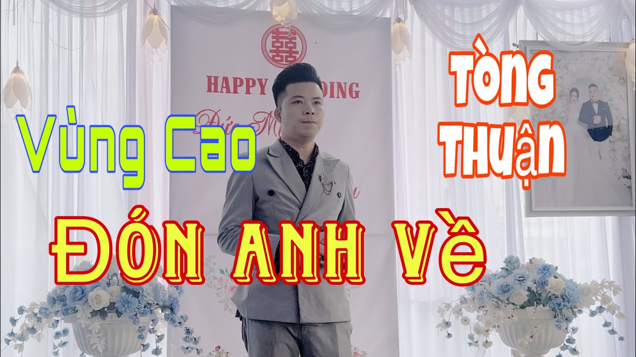 VÙNG CAO ĐÓN ANH VỀ // MC TÒNG THUẬN Cover