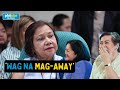 Senator cynthia villar may payo kay first lady liza araneta marcos