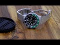 BOREALIS SEASTORM MK2 GMT GREEN - BLACK Bezel