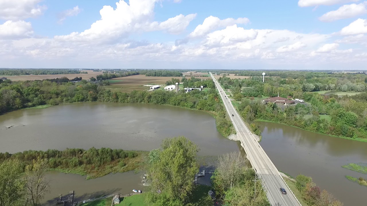 North Cicero, Indiana flying to North East Morse Lake Reservoir YouTube