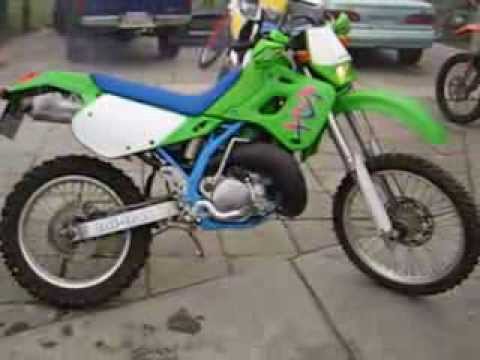 kです。 Kawasaki KDX 250 SR, 1993 - YouTube