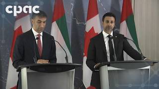 Canadian and UAE trade ministers mark economic agreement – July 24, 2026