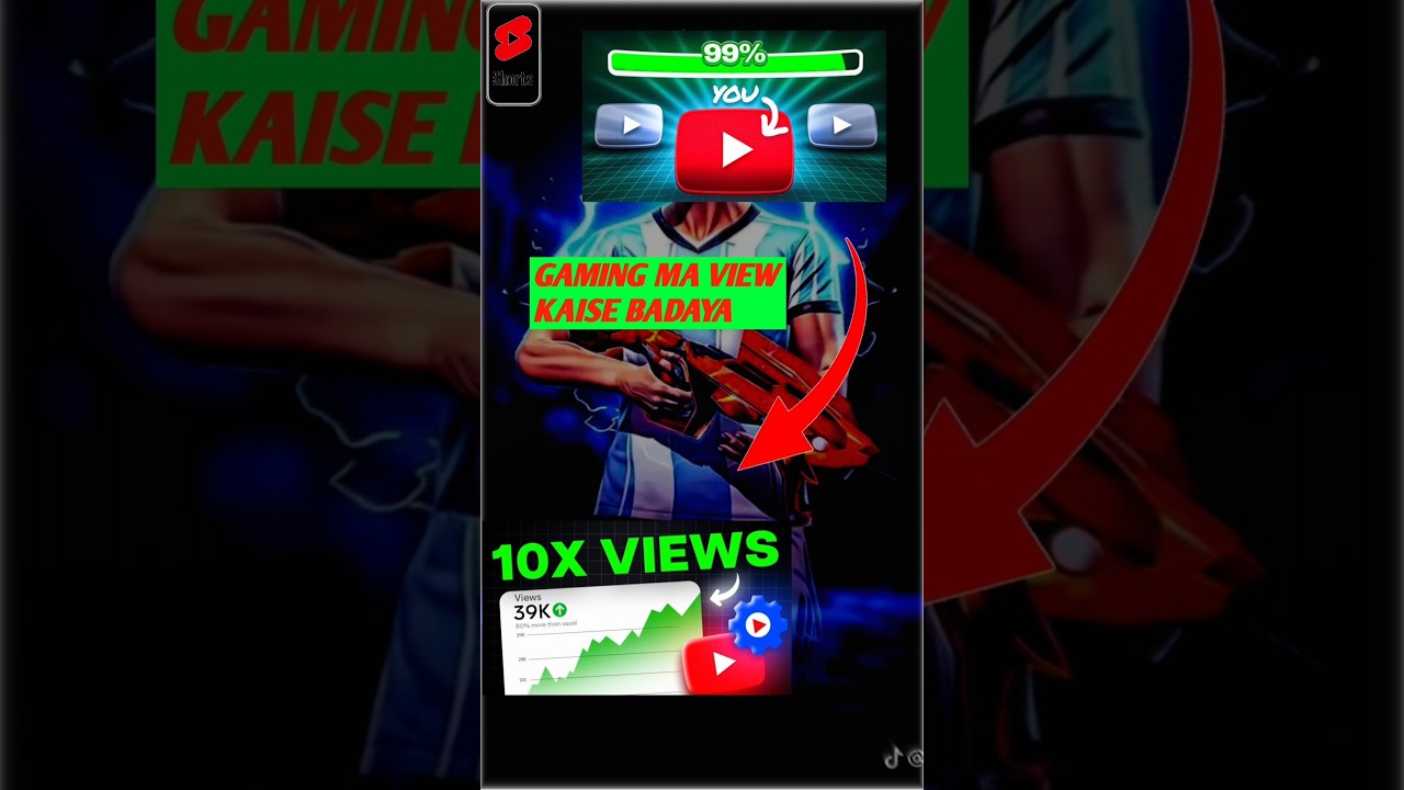 YouTube Gaming Me Views Kaise Laye 😱 | Free Fire Tips Hindi 