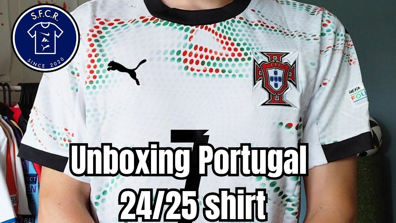🇵🇹 Cristiano Ronaldo Portugal 2025 away jersey unboxing  [Pro Jersey Shop] 