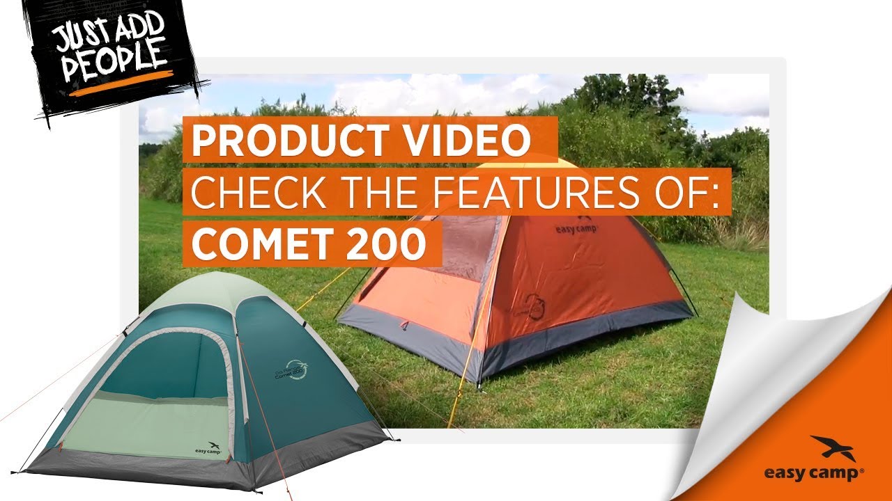 Spanien Indeholde dreng Easy Camp Comet 200 Tent (2019) | Just Add People - YouTube