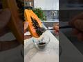 Hierve las semillas de papaya #natural #receta