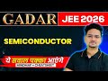 SEMICONDUCTOR - THEORY + PYQs + MINDMAP | Class 12 JEE Physics | JEE MAINS 2026 | Abdul Sir