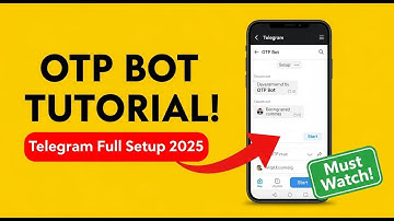 Otp Bot Telegram (Full Tutorial) 2025!