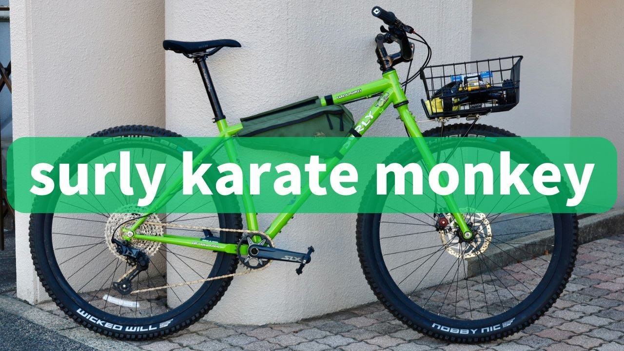 コーヒーライド専用のカラテモンキー (surly karate monkey)