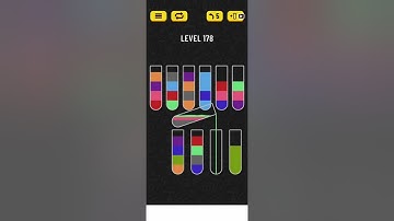 2022! Water Sort Level 178 Walkthrough Solution Android/iOS