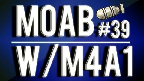 MW3: #39 Quick MOAB With Every Gun - M4A1 2 Minute