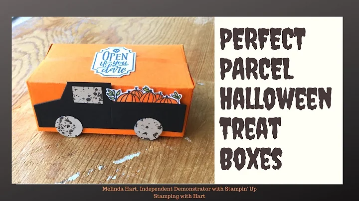 Perfect Parcel Halloween Treat Boxes (Ride with Me...