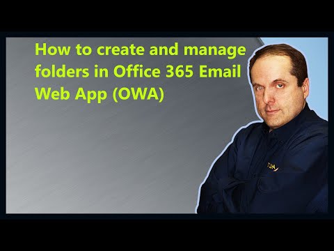 How to create and manage folders in Microsoft 365 Email Web App (OWA)