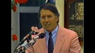 Brooks Robinson 1983 Hall of Fame Induction Speech