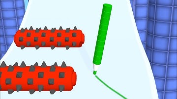 Crayon Rush 3D - All Levels Gameplay Android, iOS