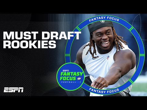 Field Yates' 7 Rookies to Target | Fantasy Focus