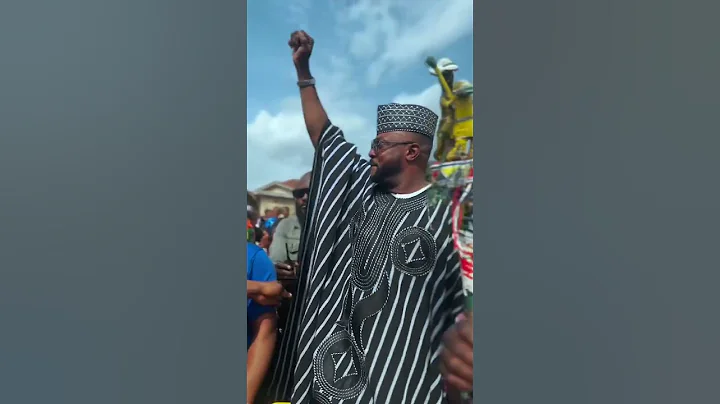 Odunlade Adekola at his Father Burial Ceremony in Otun Ekiti