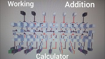 Minecraft Java Binary Addition Calculator