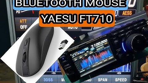 YAESU FT-710 Bluetooth Mouse