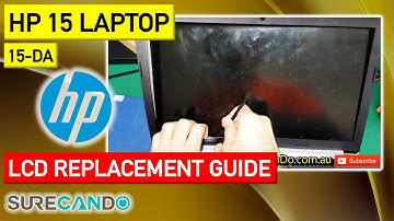 HP 15-DA Series LCD Replacement Guide