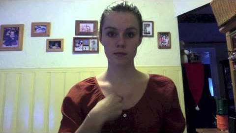 Samantha Lee Sign Language Video Unit 10