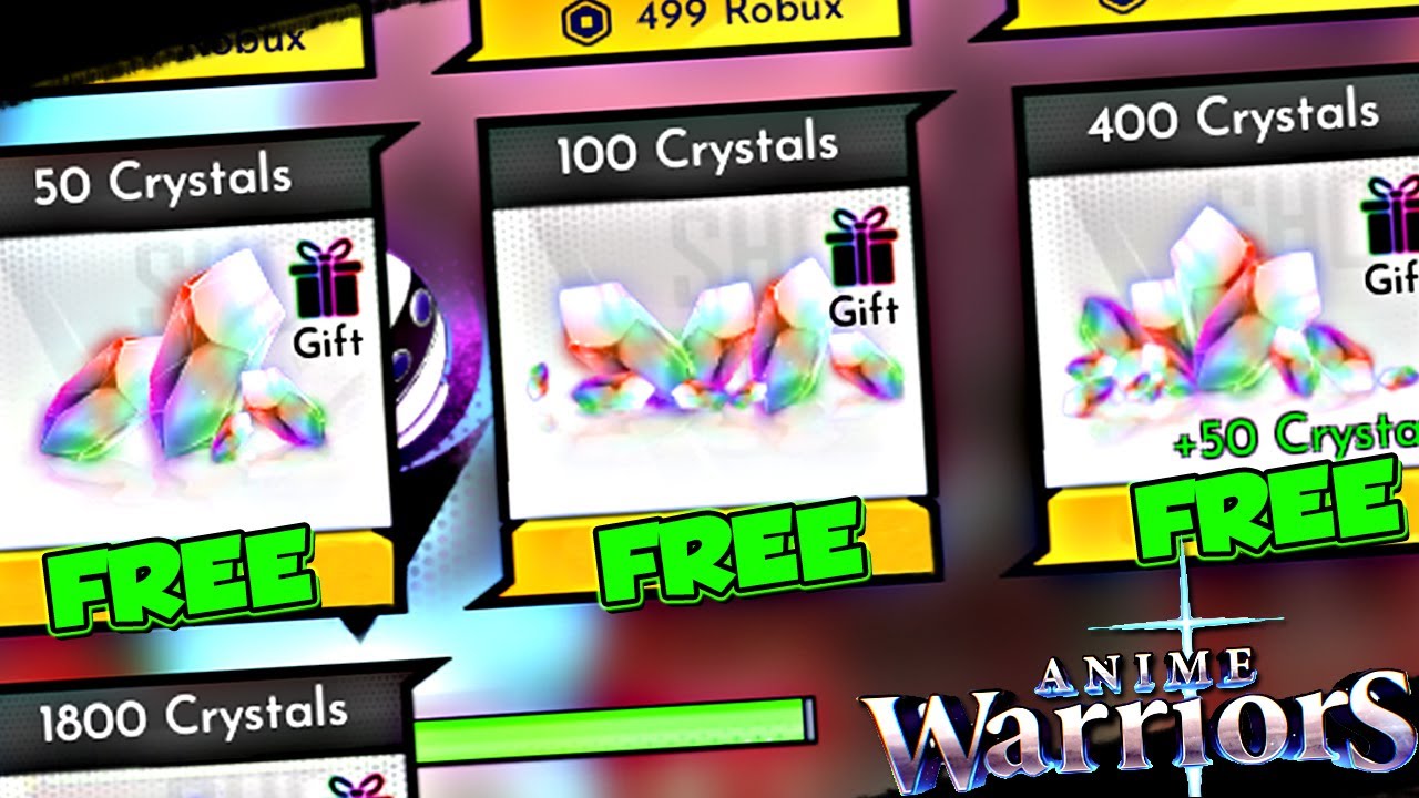 Roblox Anime Warriors codes for free Gems & Crystals in October 2023 -  Charlie INTEL