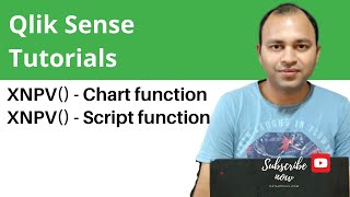 Qlik Sense Tutorial | Qlik Sense Script and Chart Function -  XNPV() Financial Function