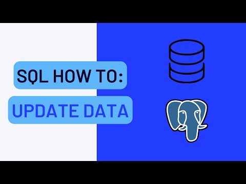 PostgreSQL Tutorial: How to Update Data in a Table