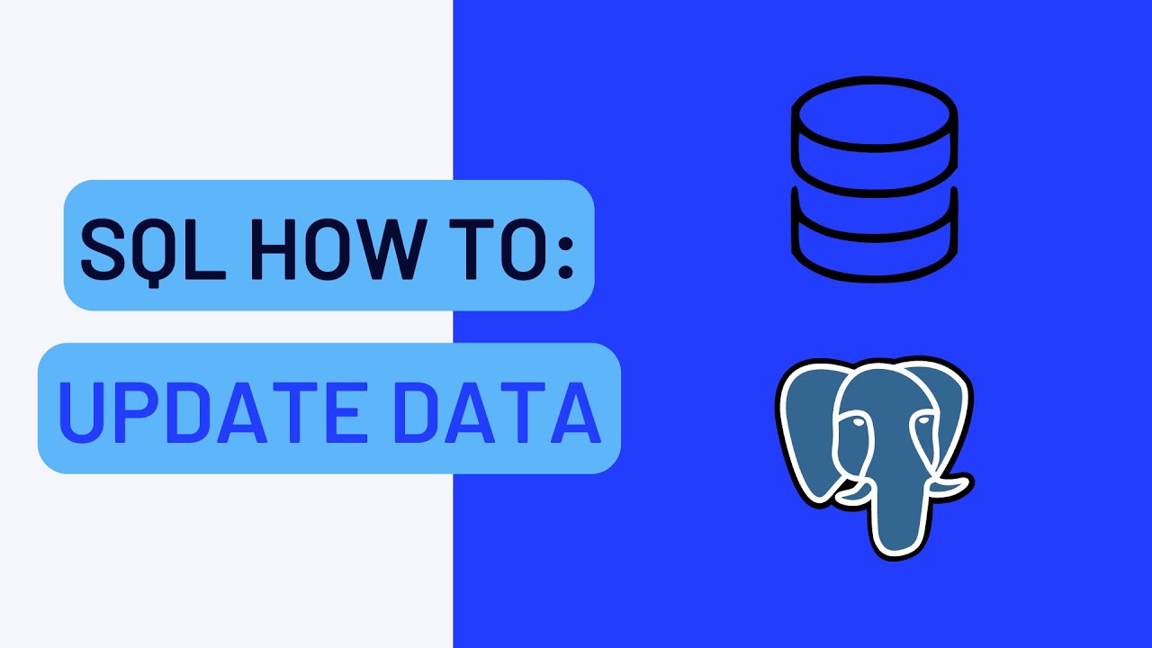 Postgresql Tutorial: How To Update Data In A Table