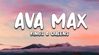 Ava Max - Kings & Queens (Lyrics) 