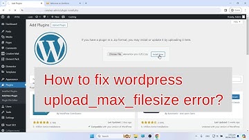 Resolving the upload_max_filesize Error in WordPress? 🛠️ #WordPress #Troubleshooting