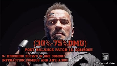 "THE HUNTER OF MK11" Mk11 Terminator High Damage Combo Video