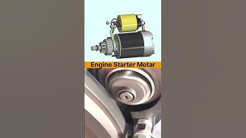 Engine sterter motor mechanism #machine #mechanical #mechanic #engineering #mechaniclife