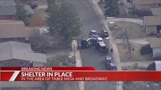 Shelter-in-place for Boulder neighborhood as police