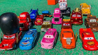 Disney Pixar Cars Lightning Mcqueen, Dinoco, Rotor Turbosky, Eugene, Mater, Frank, Guido, Chick Hick