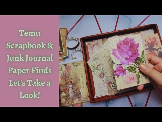 Colorful Fantasy Scrapbook Paper Flower Mist Stationery - Temu